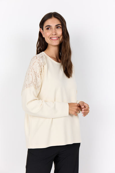 SC-BANU 257 Sweatshirt Crème