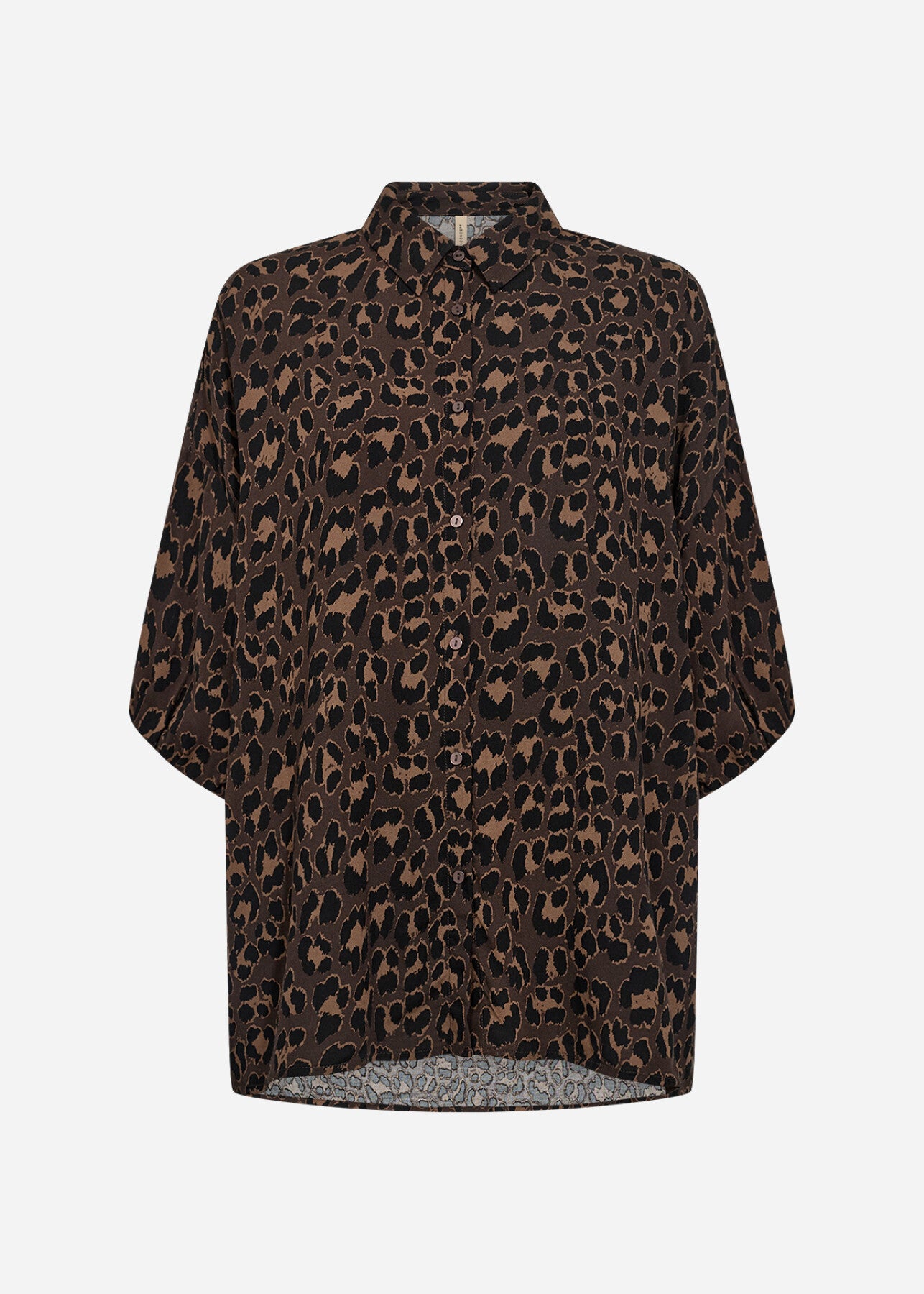 SC-SAFIRA 2 Shirt Donkerbruin