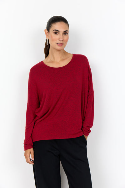 SC-BIARA 1 Blouse Rood