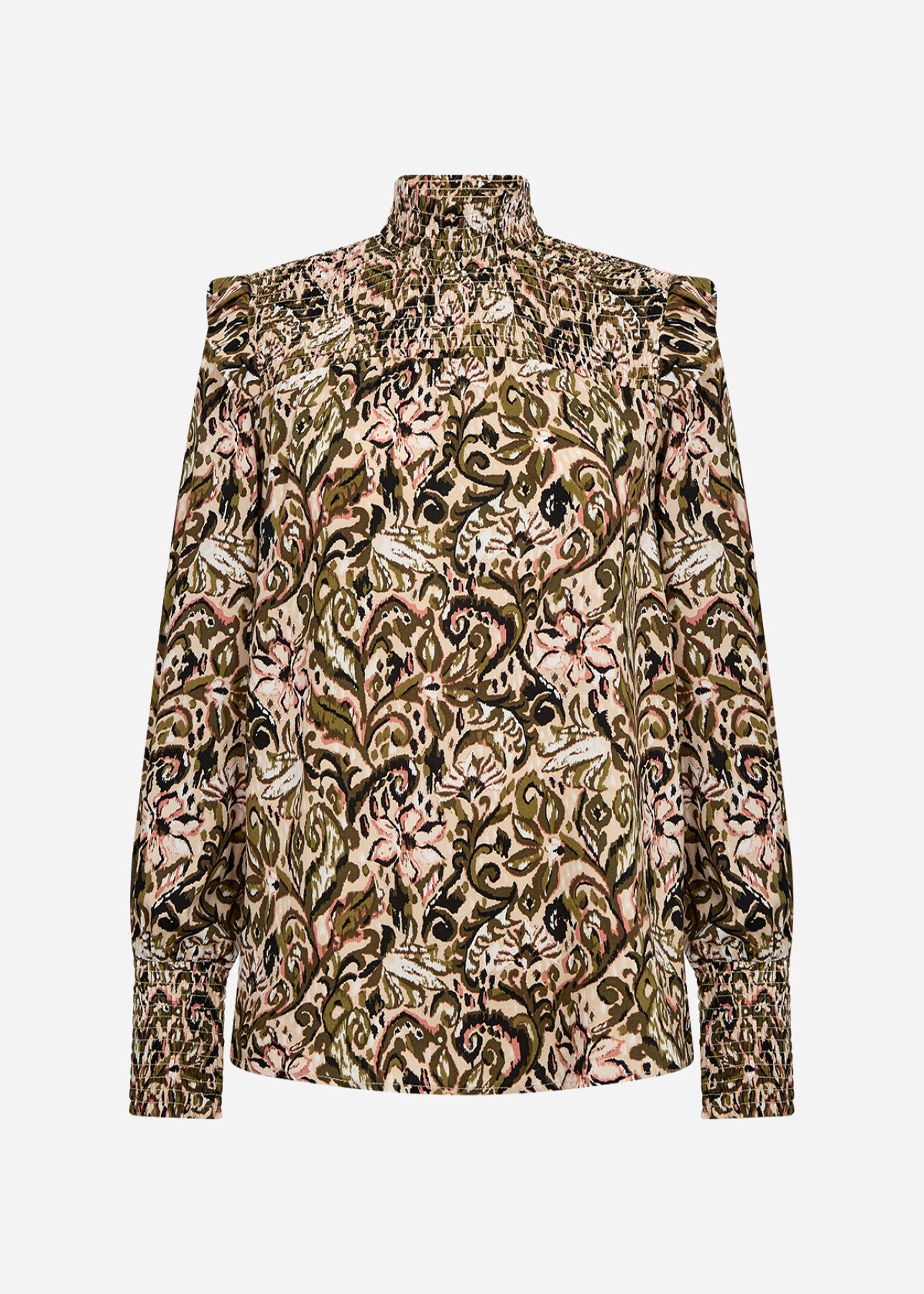 SC-VAVA 2 Blouse Donkergroen