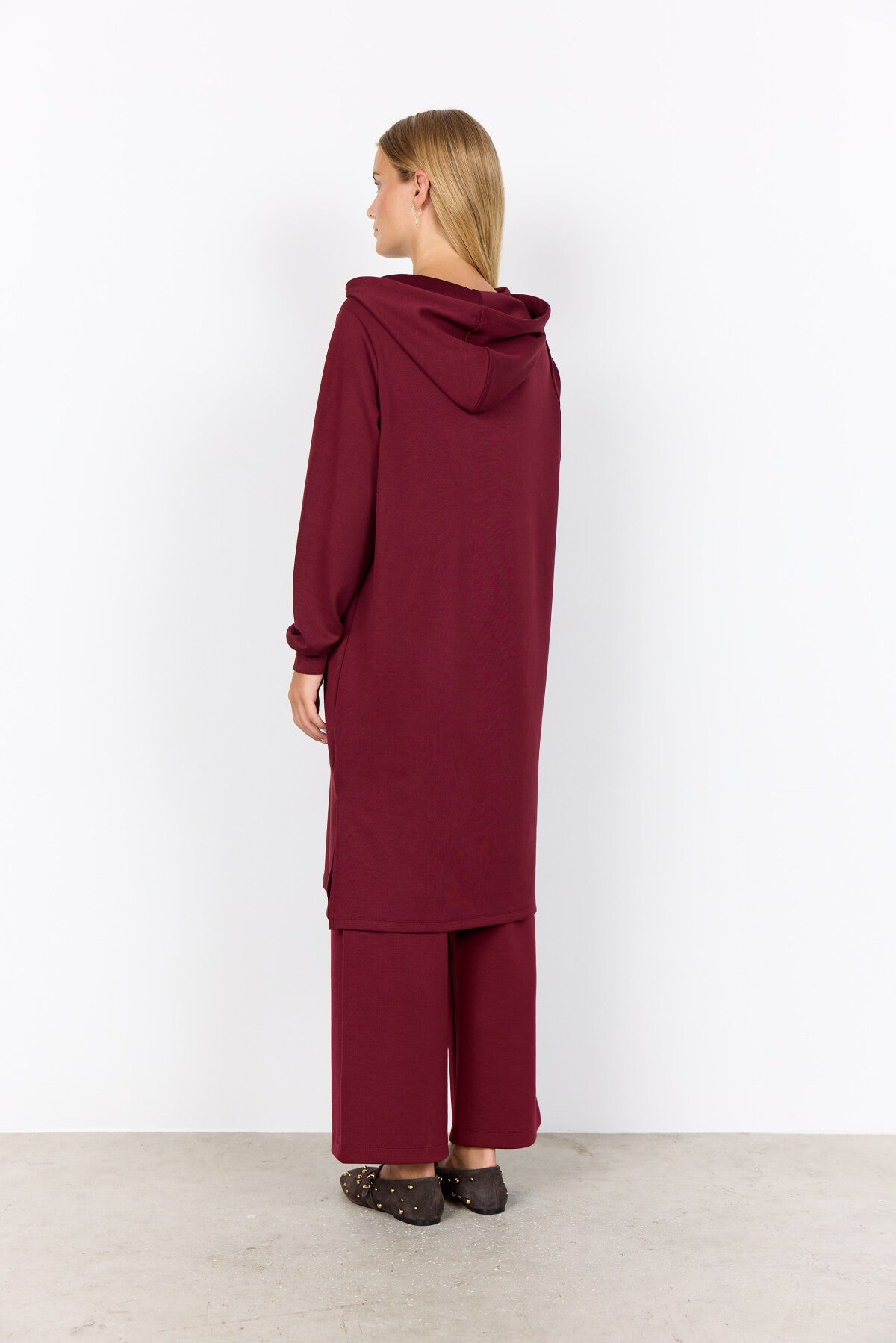 SC-BANU 259 Jurk Bordeaux