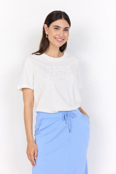 SC-DERBY 54 T-shirt Gebroken wit