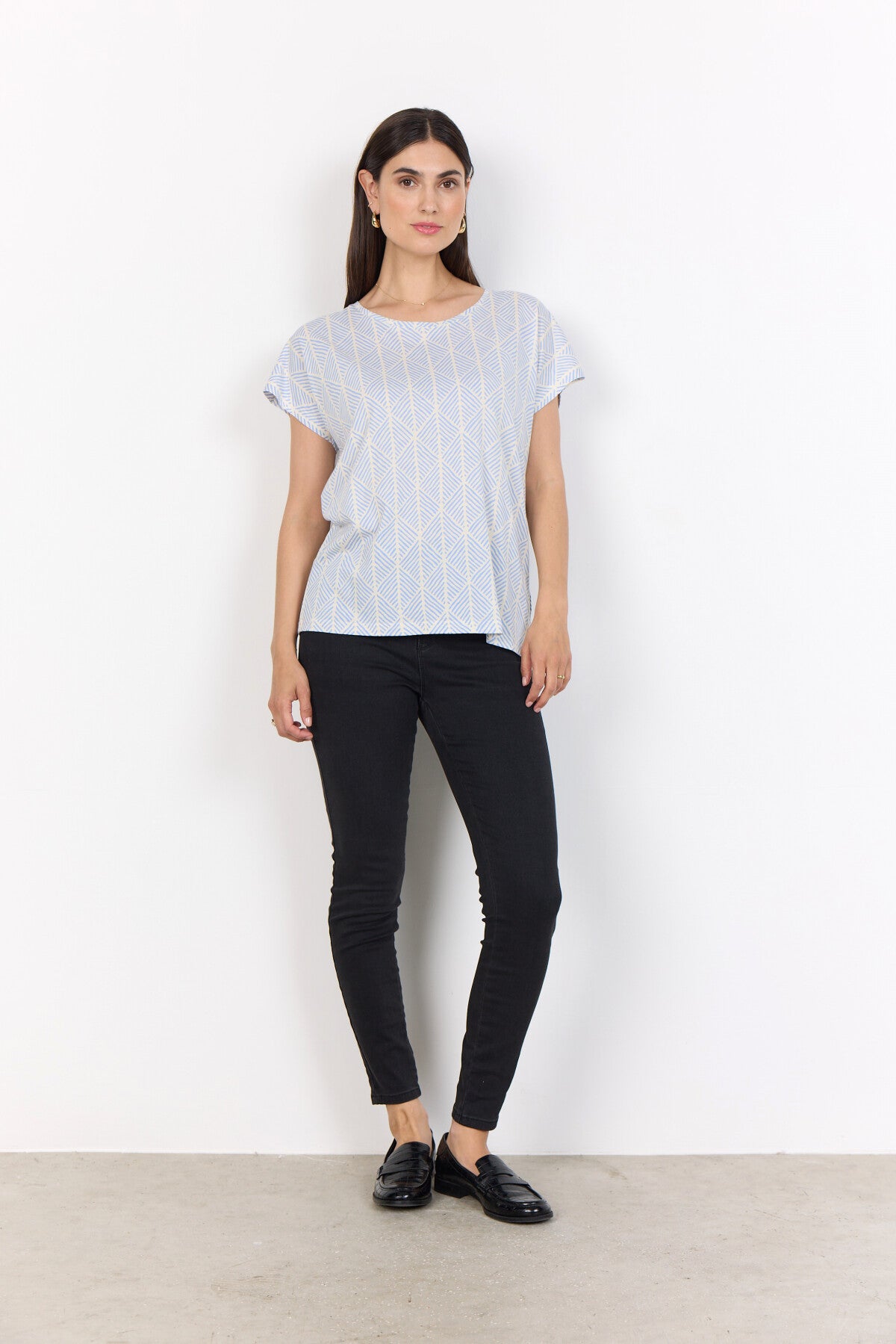 SC-FELICITY AOP 513 T-shirt Lichtblauw