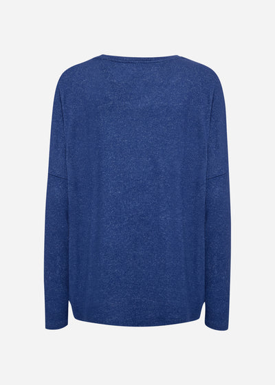 SC-BIARA 1 Blouse Donkerblauw