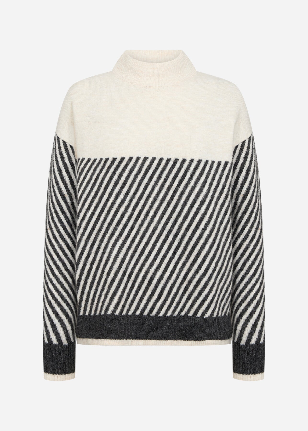 SC-NESSIE STRIPE 71 Trui Crème