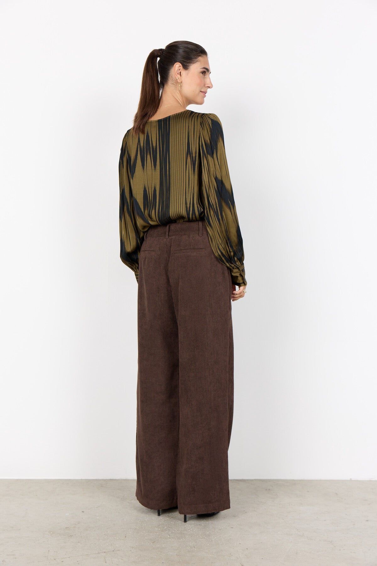 SC-BINDI 19-C Broek Donkerbruin