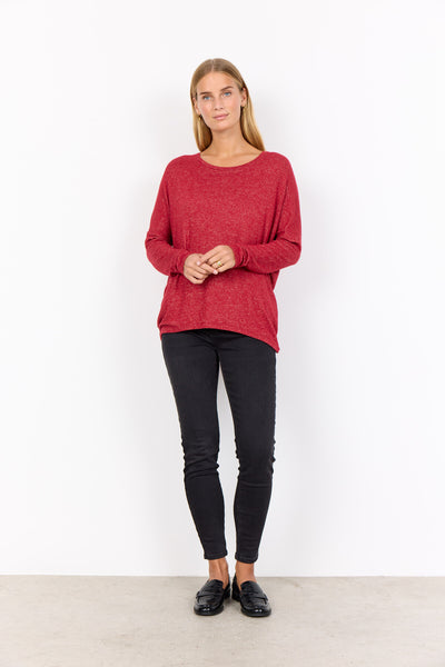 SC-BIARA 1 Blouse Rood