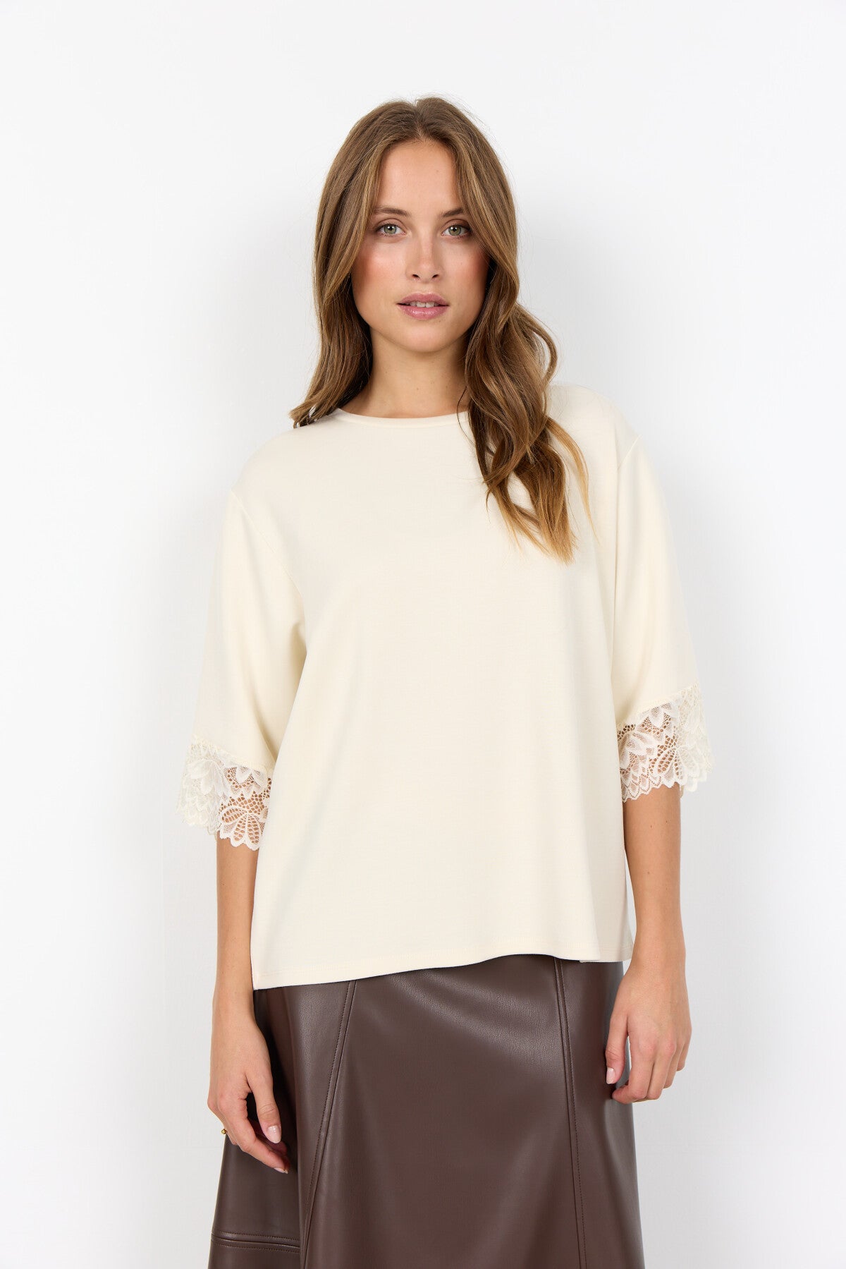SC-BANU 266 T-shirt Crème