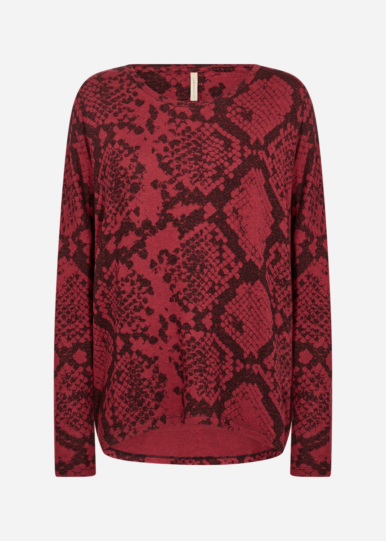 SC-BIARA AOP 145 Blouse Bordeaux