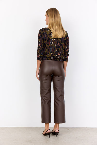 SC-MARICA AOP 342 Blouse Donkergroen