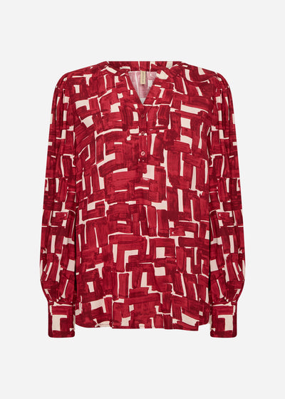 SC-VEBINA 1 Blouse Rood