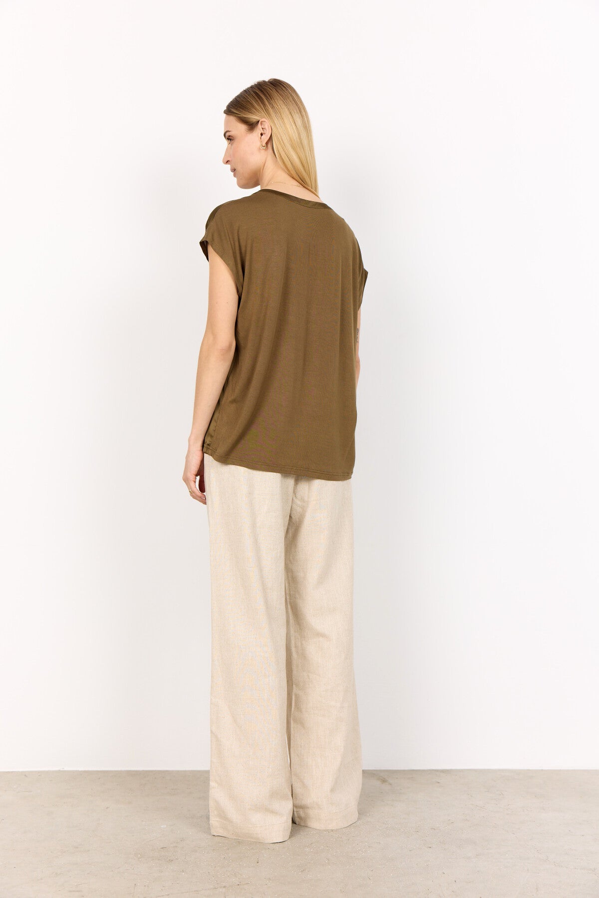 SC-THILDE 43 T-shirt Olijf