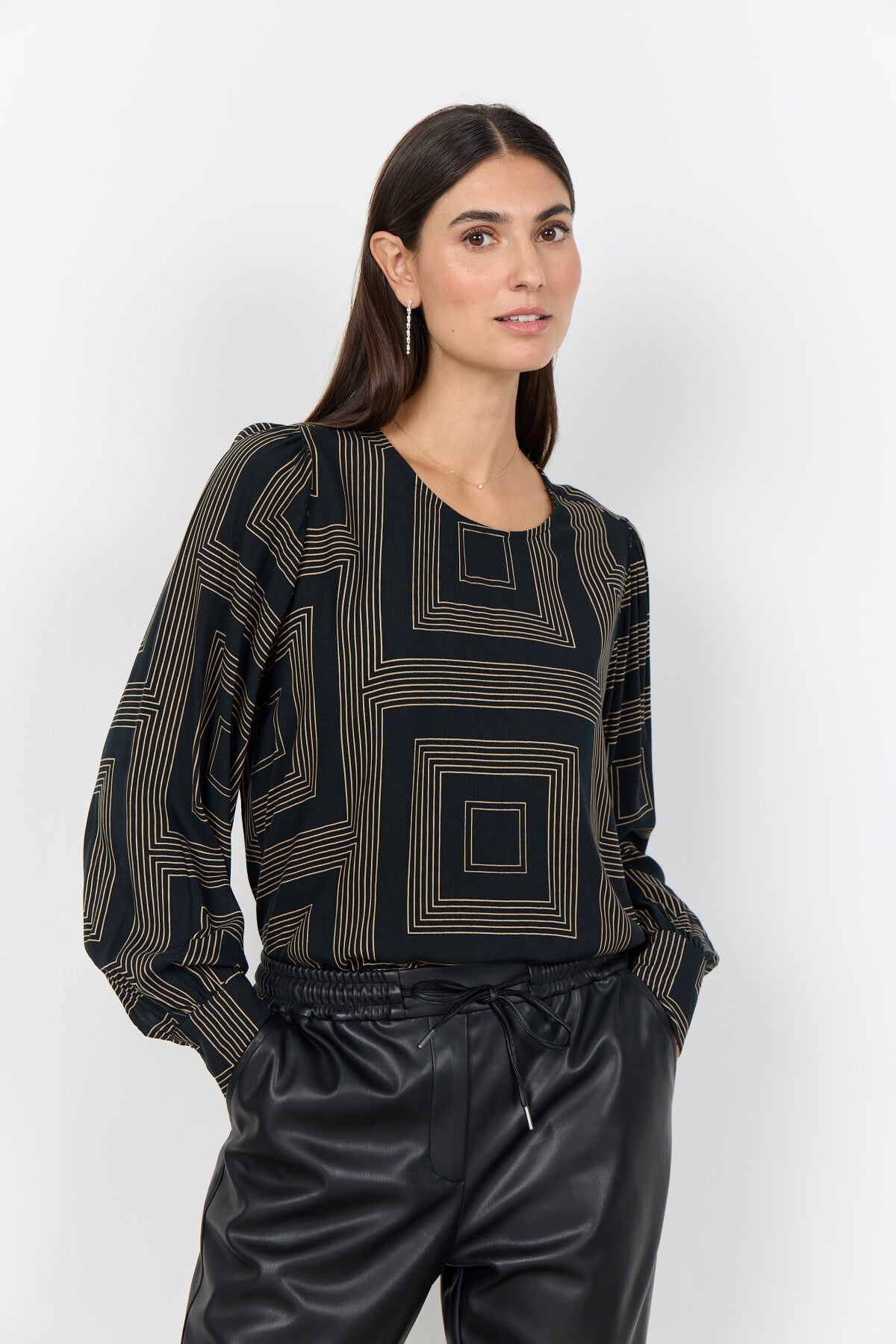 SC-ANNABEL 1 Blouse Zwart