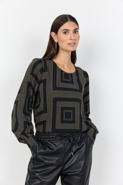 SC-ANNABEL 1 Blouse Zwart