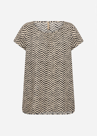 SC-SELIA 1 Blouse Zwart