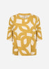 SC-FELICITY AOP 541 T-shirt Geel