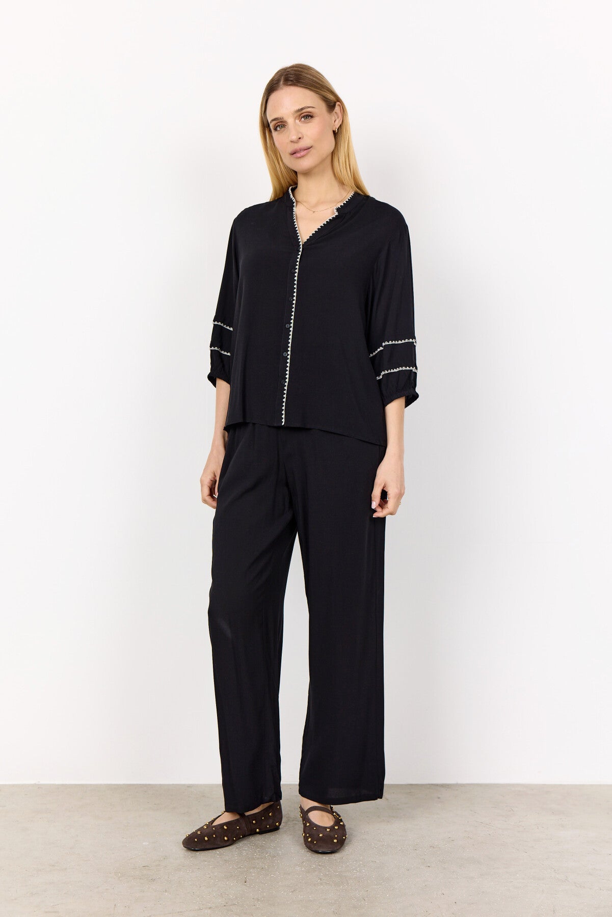 SC-RADIA 216 Shirt Zwart