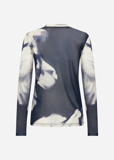 SC-ALDA AOP 57 T-shirt Donkerblauw