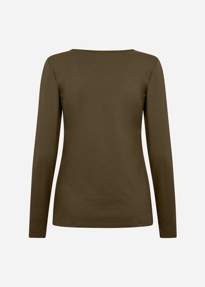 SC-PYLLE 2 T-shirt Donkergroen