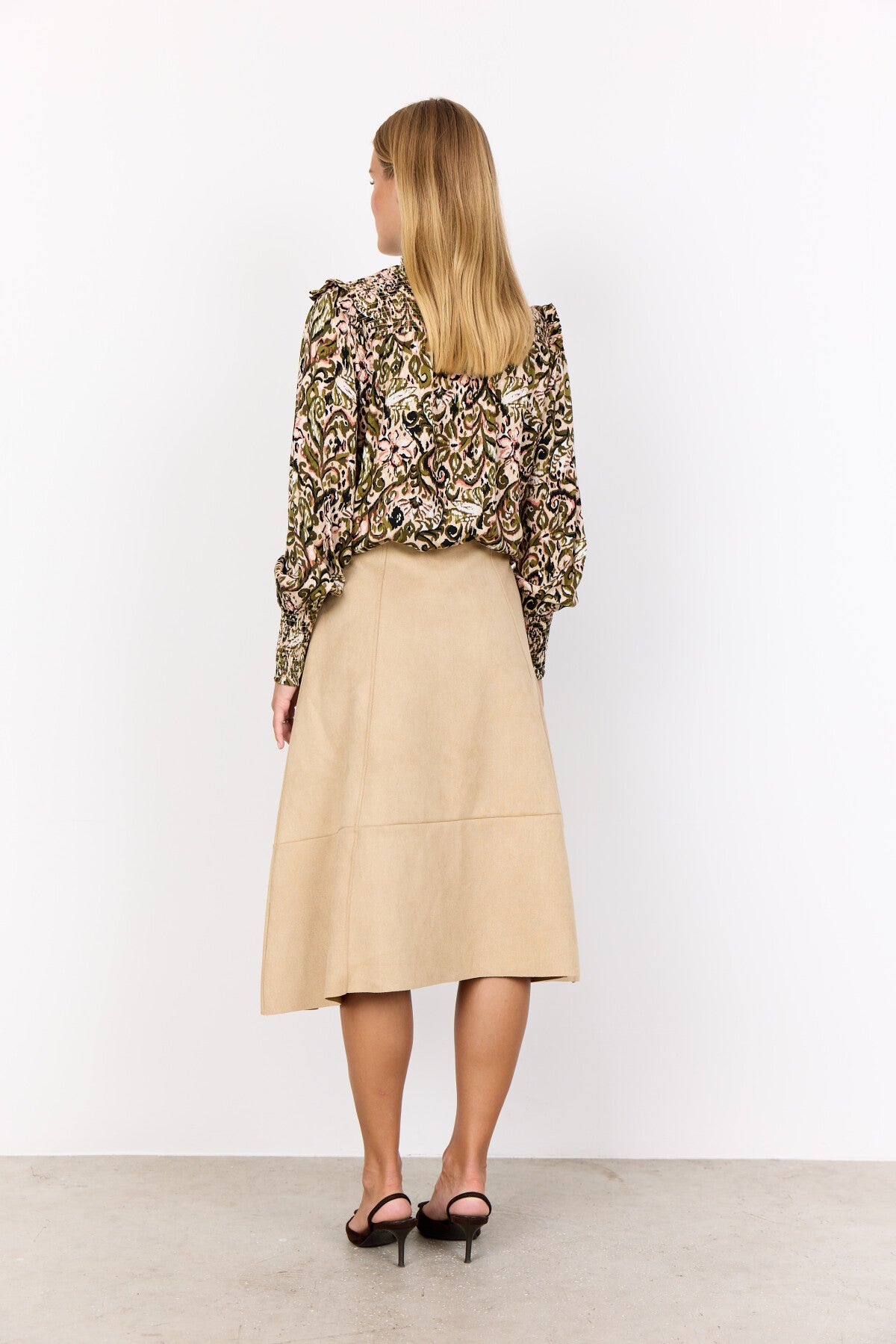 SC-VAVA 2 Blouse Donkergroen