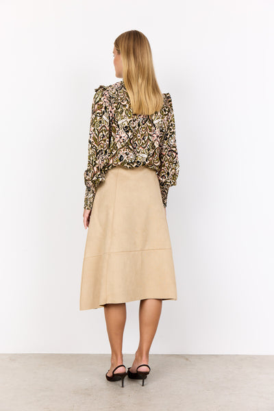 SC-VAVA 2 Blouse Donkergroen