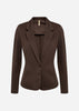 SC-DANIELA 1 Blazer Donkerbruin