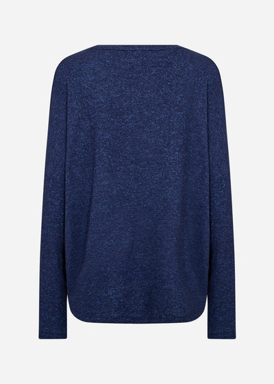 SC-BIARA 1 Blouse Donkerblauw