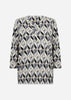 SC-FELICITY AOP 552 Blouse Zwart