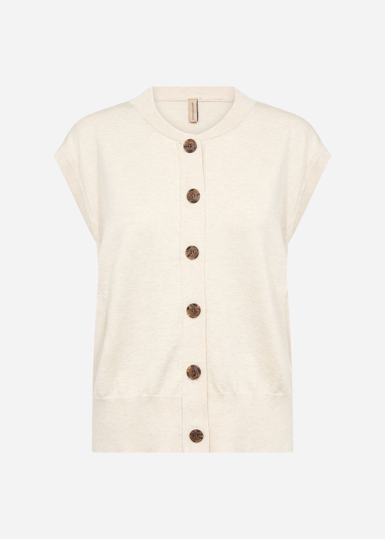 SC-DOLLIE 801 Gilet Crème