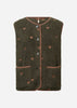 SC-HANNE 4 Gilet Donkergroen