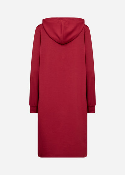 SC-BANU 259 Jurk Donkerrood
