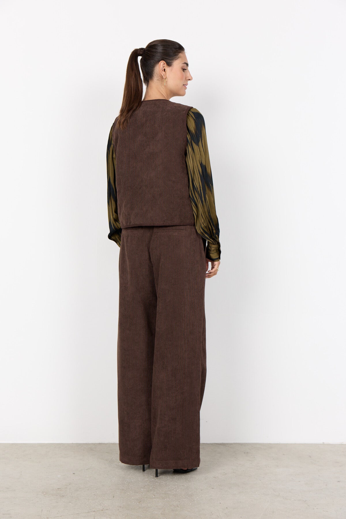 SC-BINDI 17 Vest Donkerbruin
