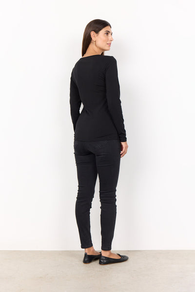 SC-PYLLE 2 T-shirt Zwart