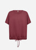 SC-BANU 315 T-shirt Donkerrood
