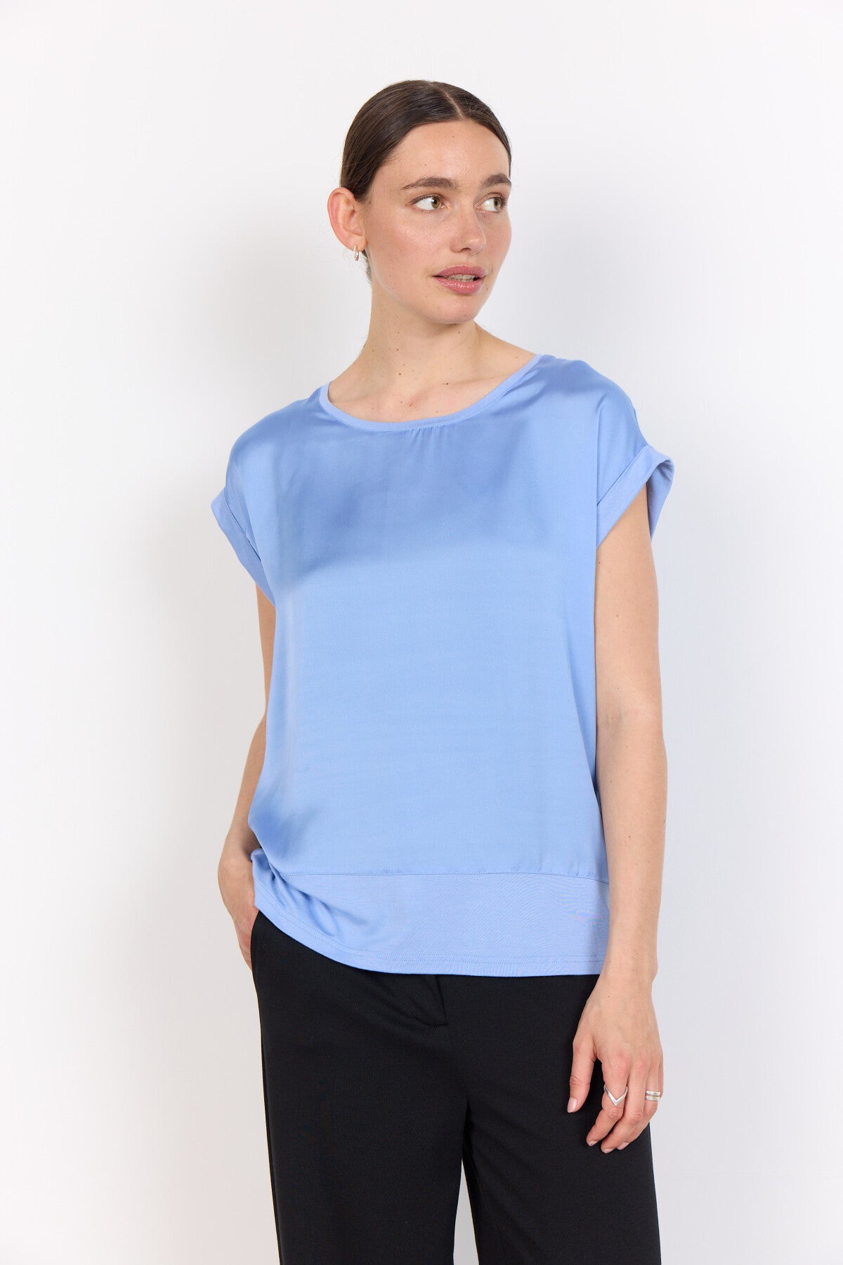 SC-THILDE 6 T-shirt Lichtblauw