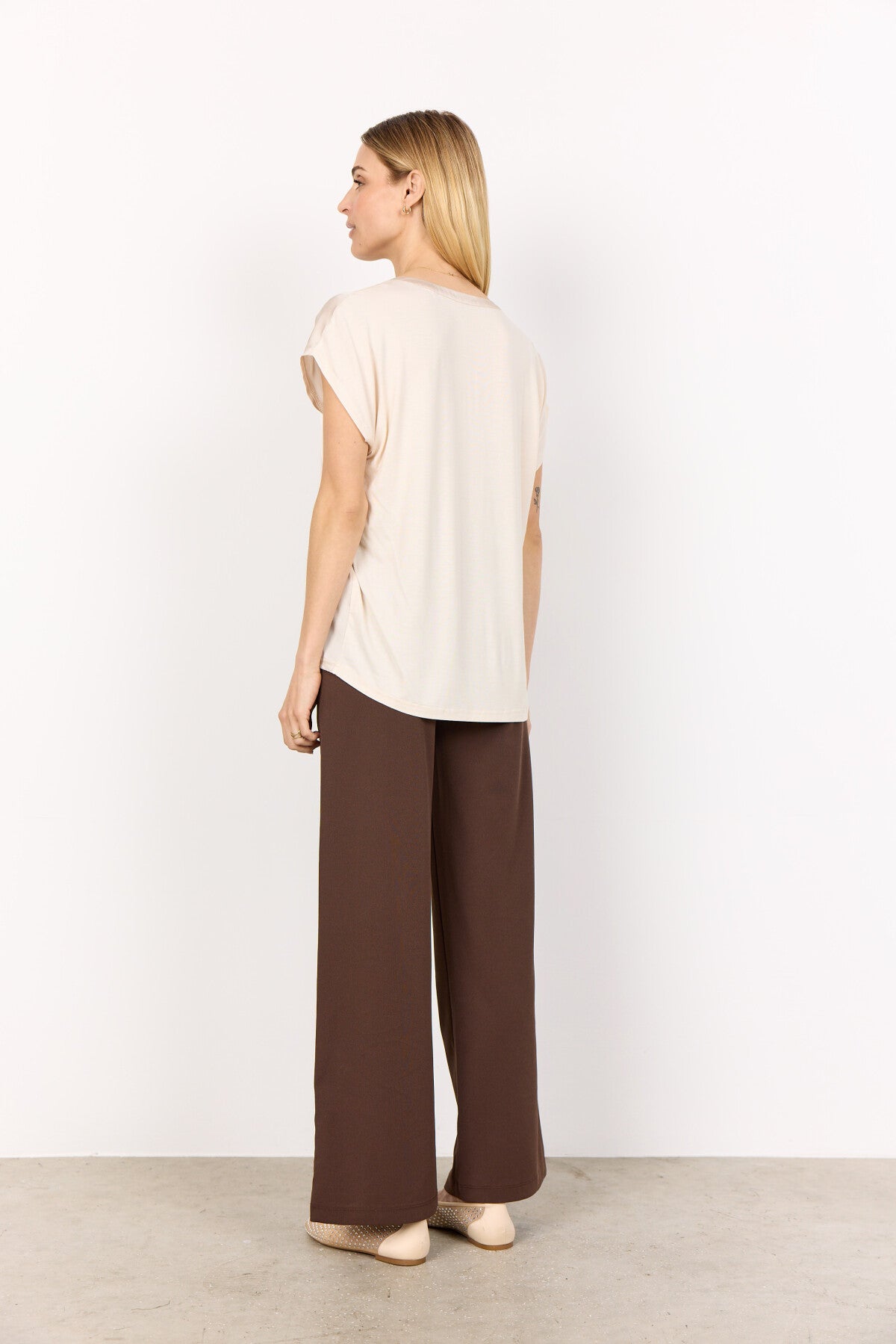 SC-THILDE 43 T-shirt Crème
