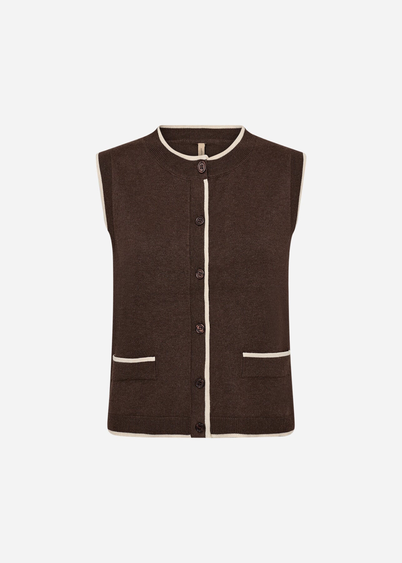 SC-DOLLIE 792 Gilet Donkerbruin