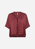 SC-THILDE 55 Blouse Donkerrood
