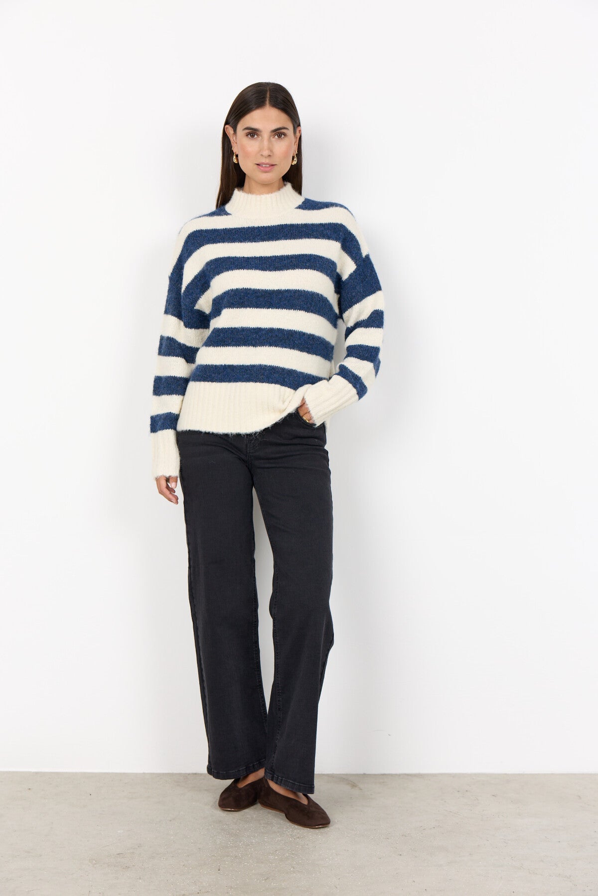 SC-ILENE 4 Trui Donkerblauw