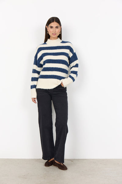 SC-ILENE 4 Trui Donkerblauw