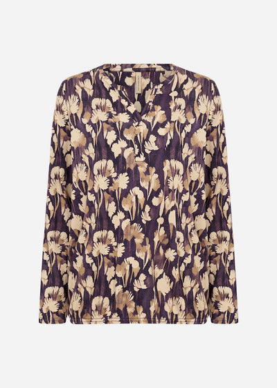 SC-FELICITY AOP 525 Blouse Paars