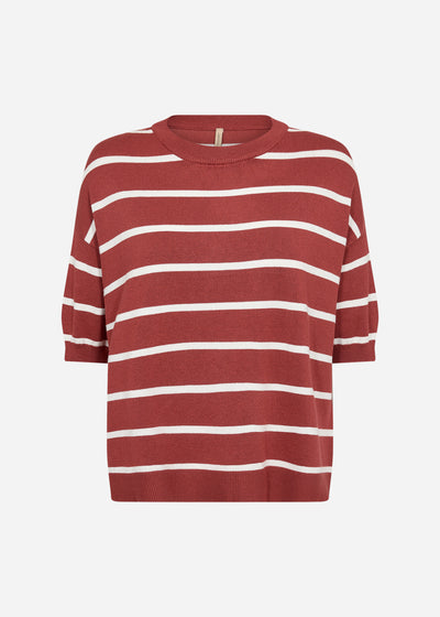 SC-DOLLIE STRIPE 794 Trui Roestrode