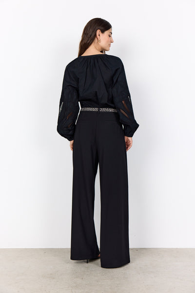 SC-VAHIDA 1 Blouse Zwart