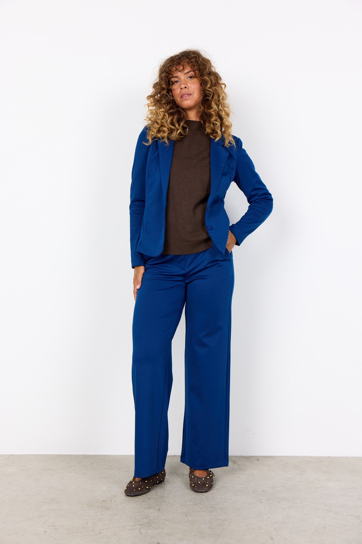 SC-DANIELA 1 Blazer Donkerblauw