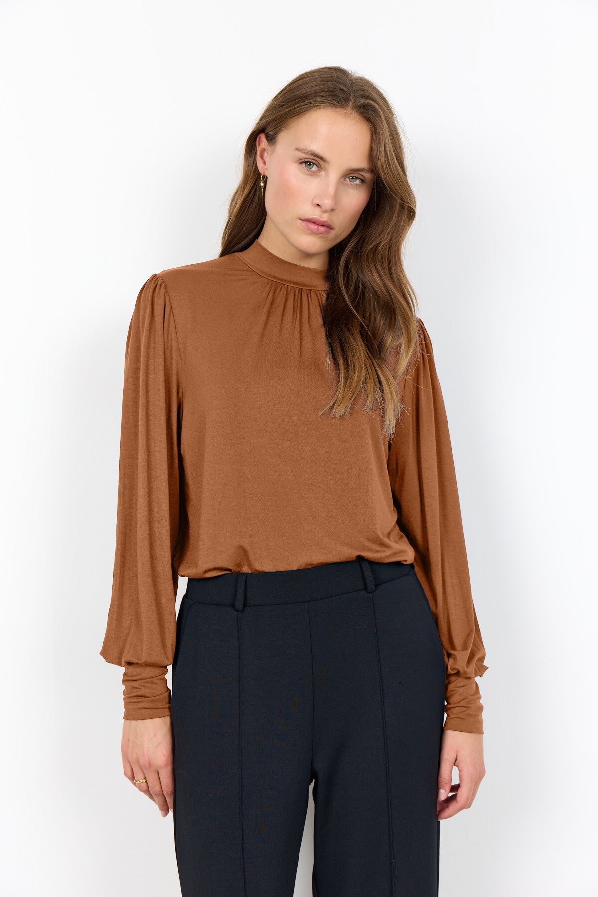 SC-MARICA 344 Blouse Bruin