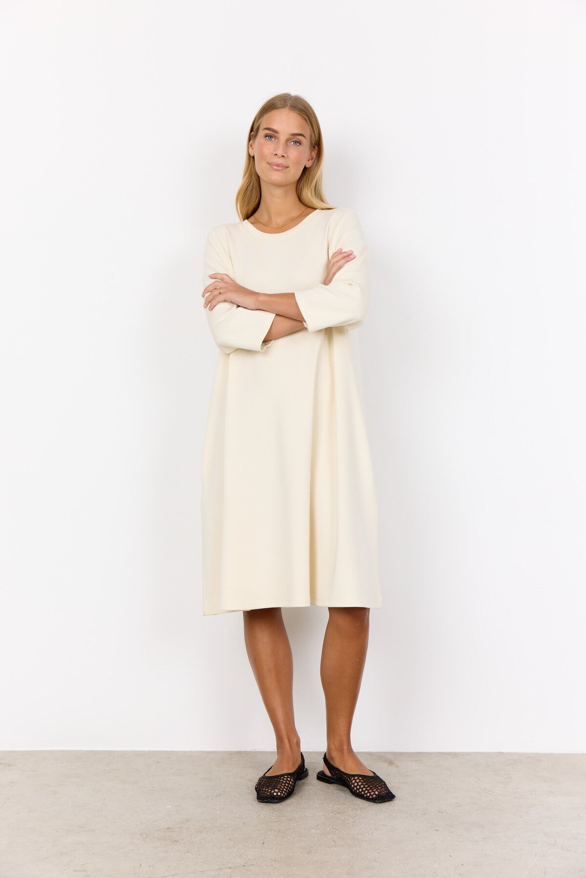 SC-BANU 155 Jurk Crème