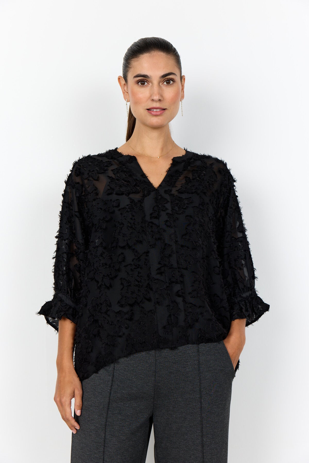 SC-ALTHEA 1 Blouse Zwart