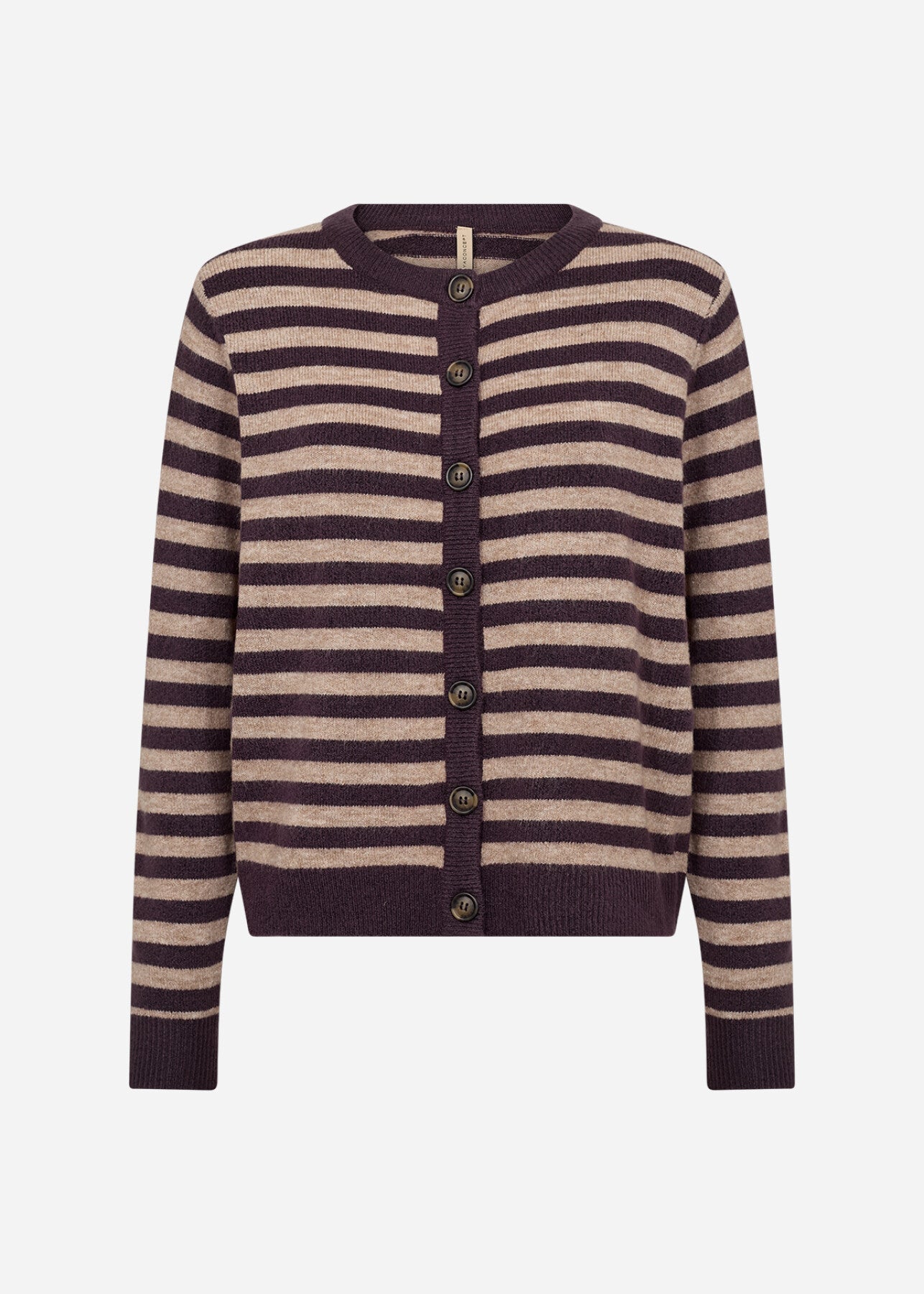 SC-ORLEAN STRIPE 13 Vest Paars