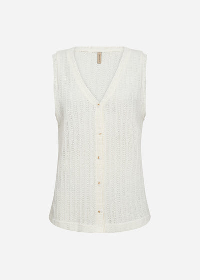 SC-SHONAS 1 Gilet Gebroken wit