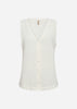 SC-SHONAS 1 Gilet Gebroken wit
